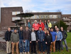 Group photo of the Interface Spectroscopy Group, november 2015